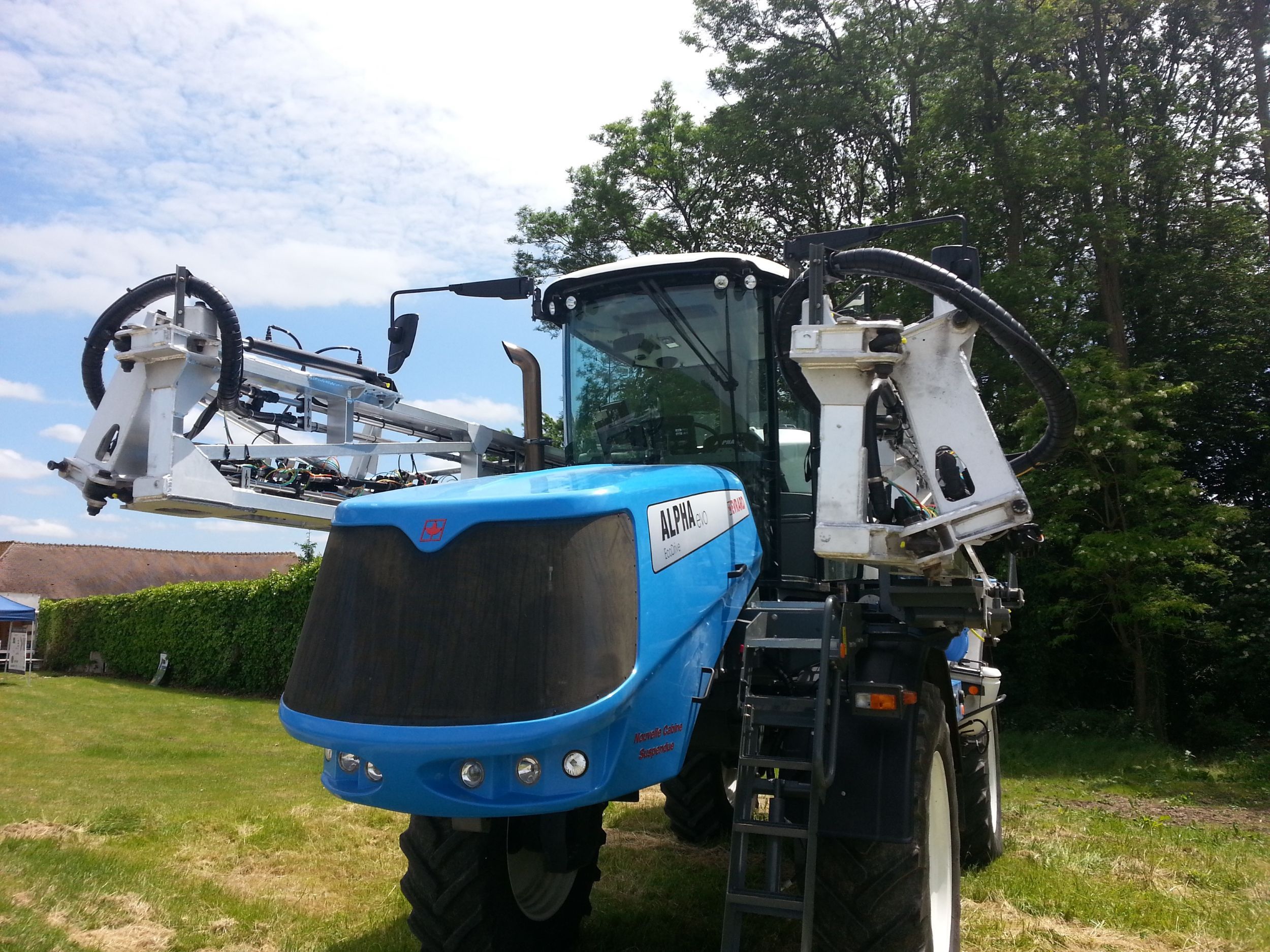 Pulvérisateur Evrard cabine catégorie 4